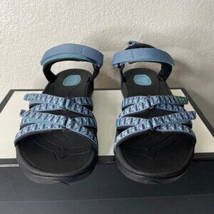 Teva Tirra 4266 Blue Outdoor Hiking Sports Sandals Hook & Loop Women's 11 US